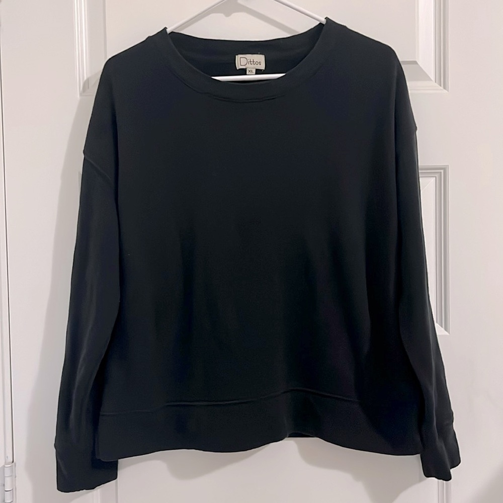 Vintage Dittos, black sweatshirt crewneck size extra large